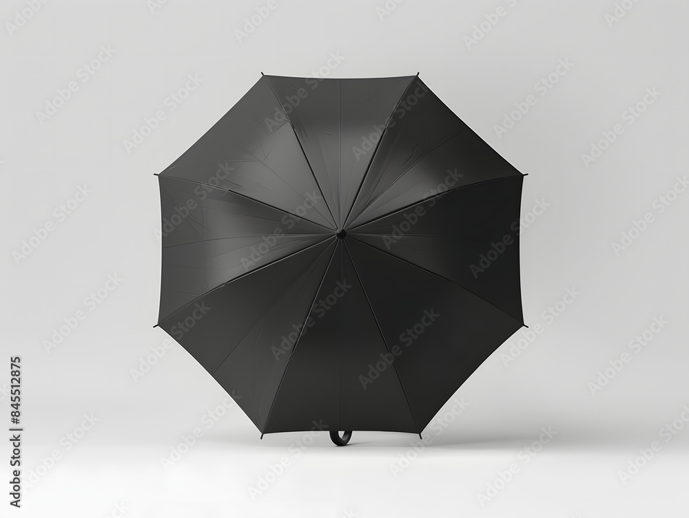Blank opened umbrella mockup Blank opened umbrella mockup