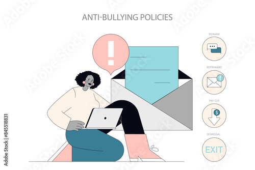 Mental Health Awareness. Flat Vector Illustration
