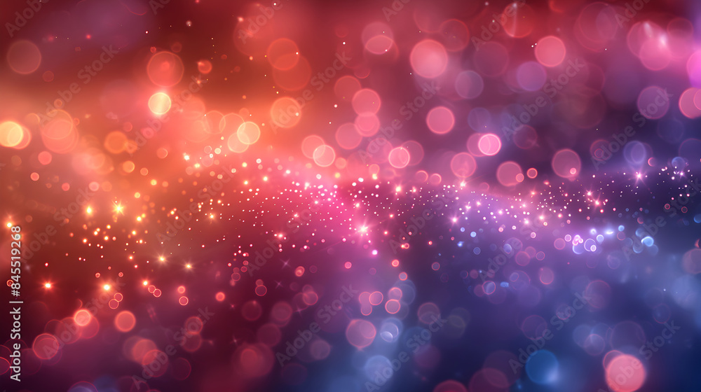 Abstract Bokeh Lights in Warm Tones Abstract Bokeh Lights in Warm Tones
