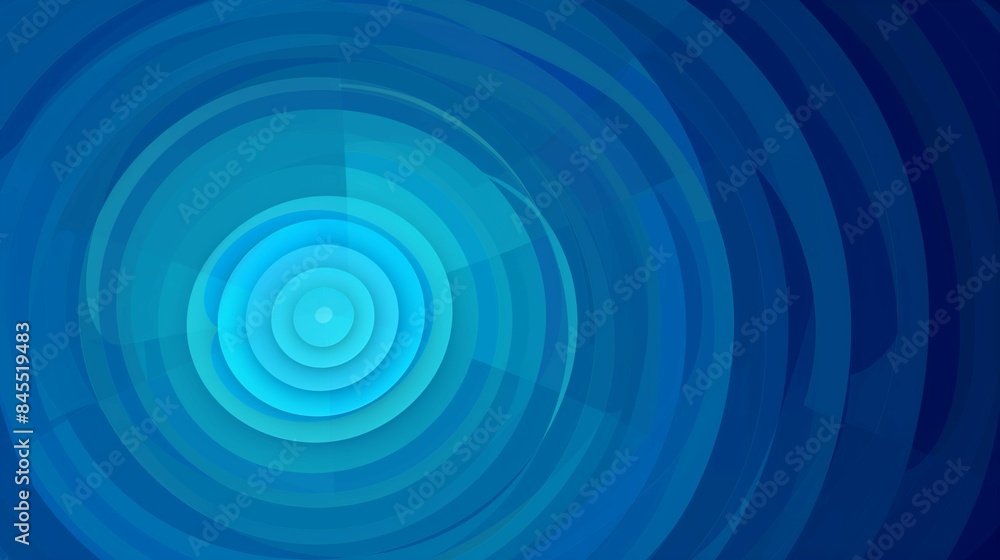 Blue abstract background with circles Blue abstract background with circles