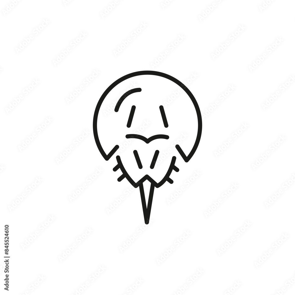 Horseshoe crab icon. Simple horseshoe crab icon for social media, app, and web design. Vector illustration. Horseshoe crab icon. Simple horseshoe crab icon for social media, app, and web design. Vector illustration.