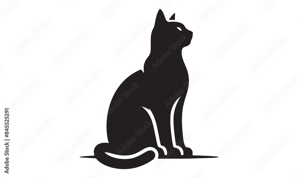 Cat Vector Silhouette, Cat Cut Files, Cat Design, Cat Face Silhouette
Cat Vector Silhouette, Cat Cut Files, Cat Design, Cat Face Silhouette