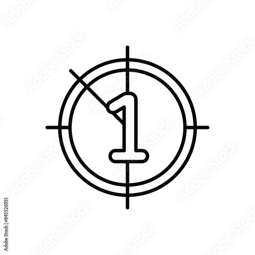 Countdown vector icon