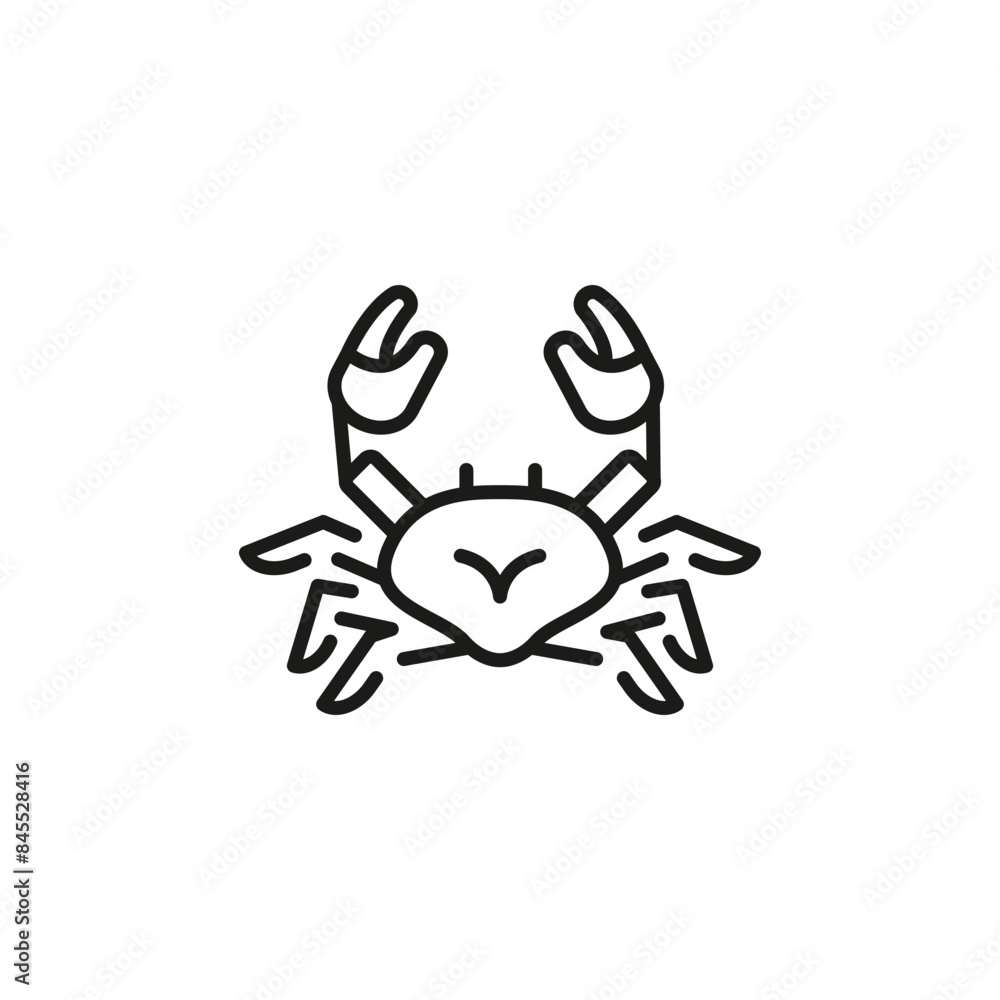Crab icon. Simple crab icon for social media, app, and web design. Vector illustration. Crab icon. Simple crab icon for social media, app, and web design. Vector illustration.