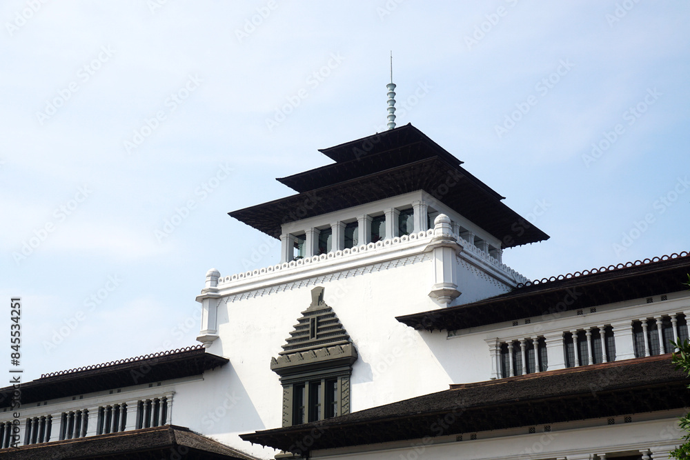 Gedung Sate (Satay Building) is used as the Head Office of the Governor of West Java   
