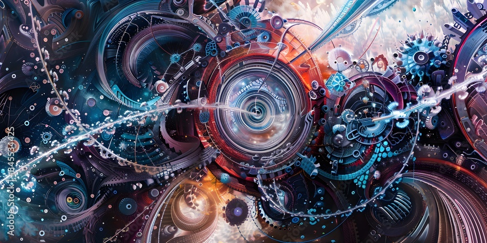 Abstract Mechanical Composition Abstract Mechanical Composition