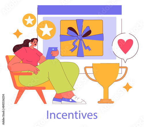 Millennials Targeting. Flat Vector Illustration