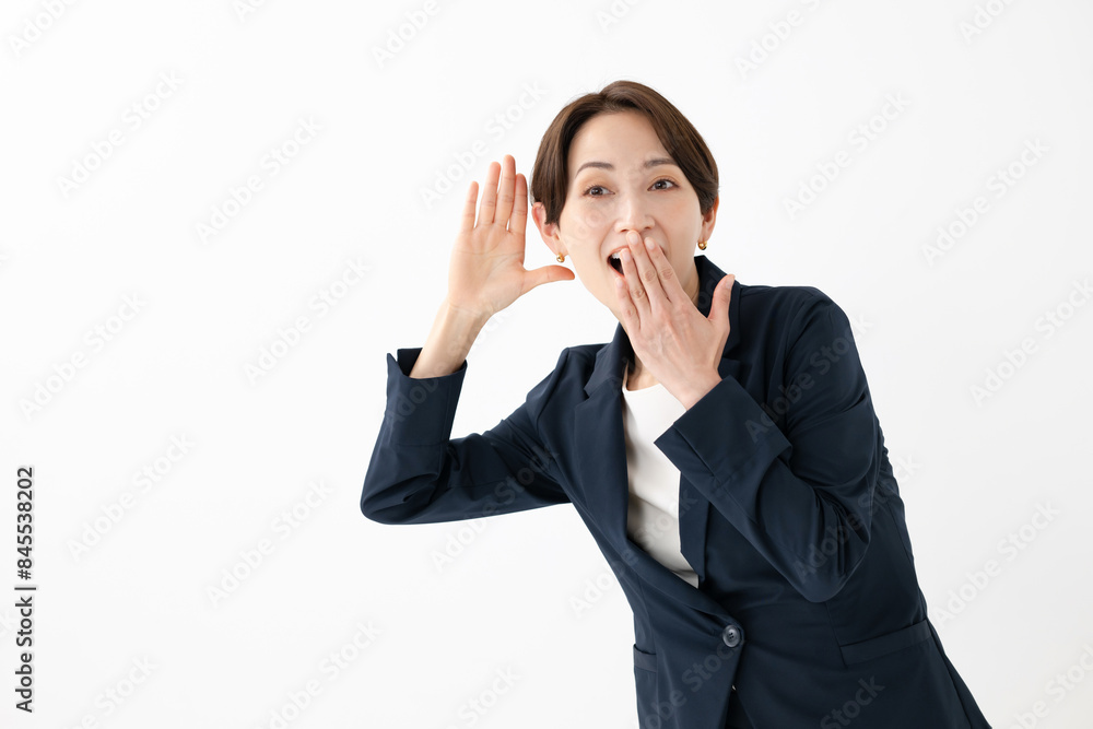 驚く女性 驚く女性