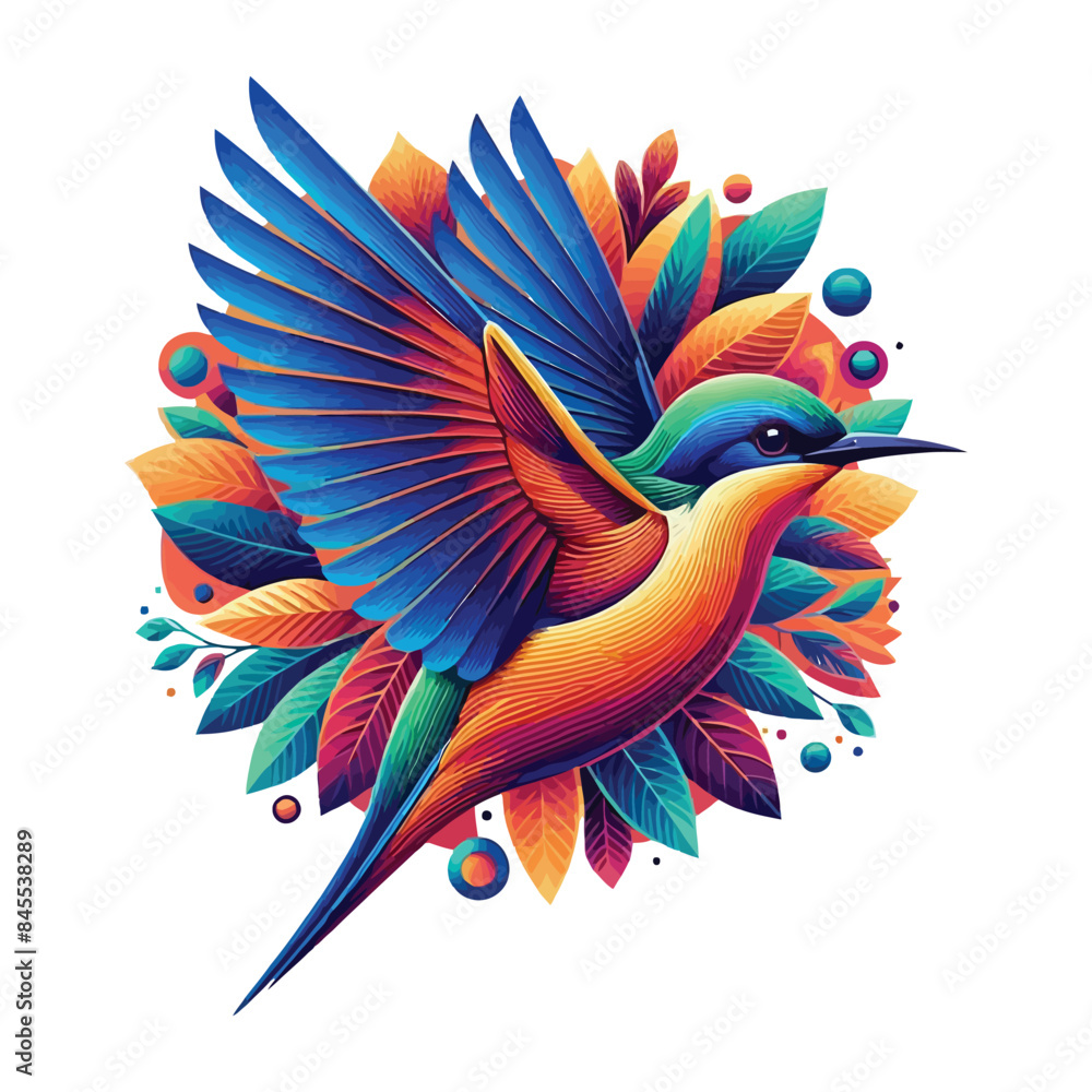 Obraz premium bird Free Vector and bird Illustration,