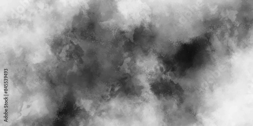 Fresh and clean Sky with white clouds. Smoke cloudy blurred dreamy atmosphere. Beautiful stylist modern White with smoke. Painting with cloudy distressed texture.
