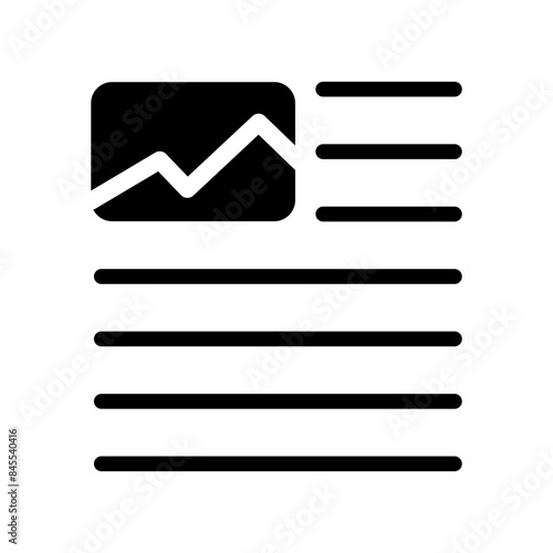 Image left alignment icon from user interface collection Thin linear left alignment icon, Line, Solid, Flat Line, Suitable for Web Page, Mobile App, UI, UX design