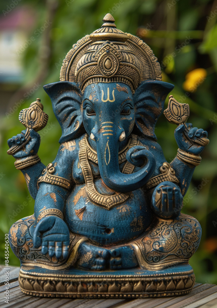 Obraz premium The statue of lord ganesha
