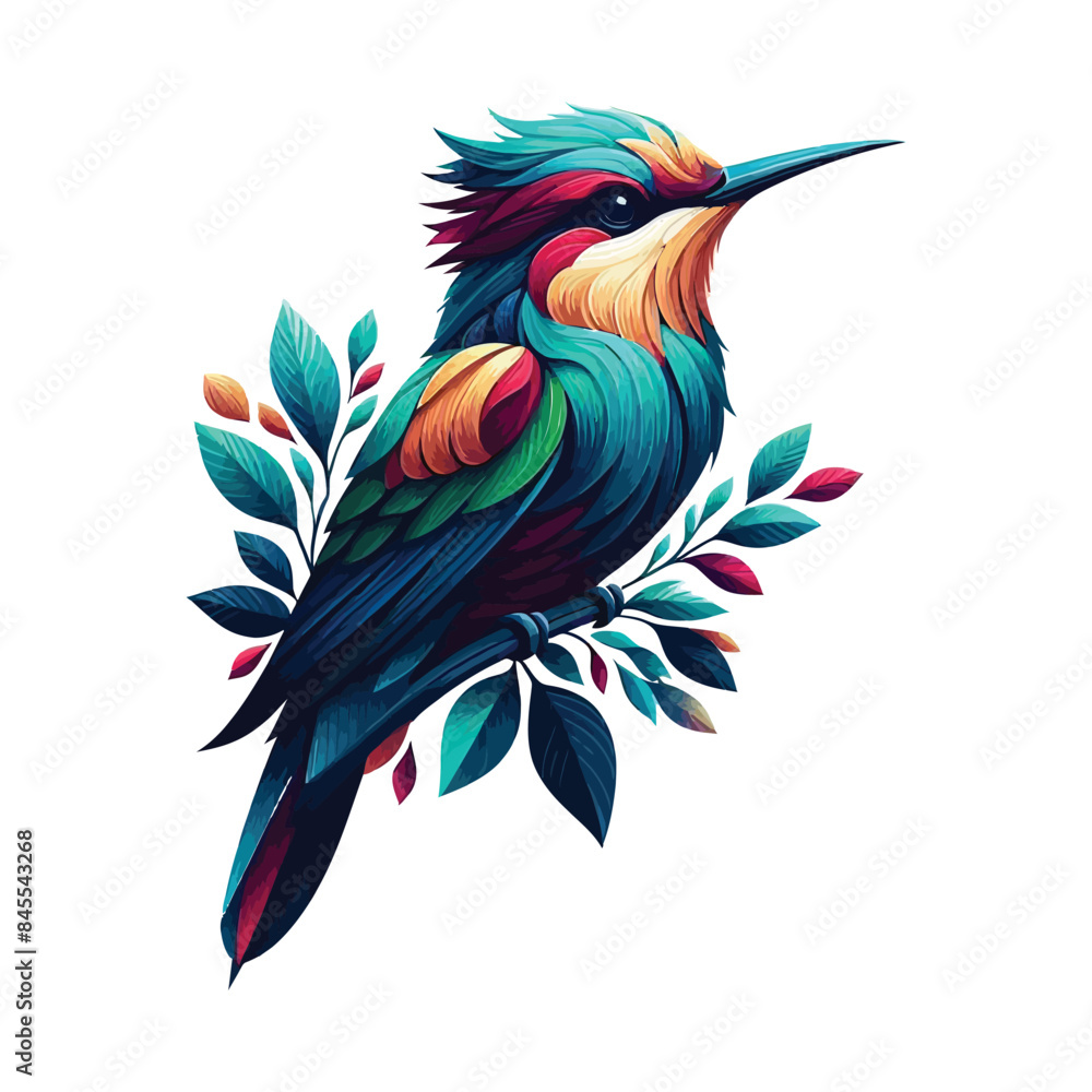 Fototapeta premium bird Free Vector and bird Illustration,