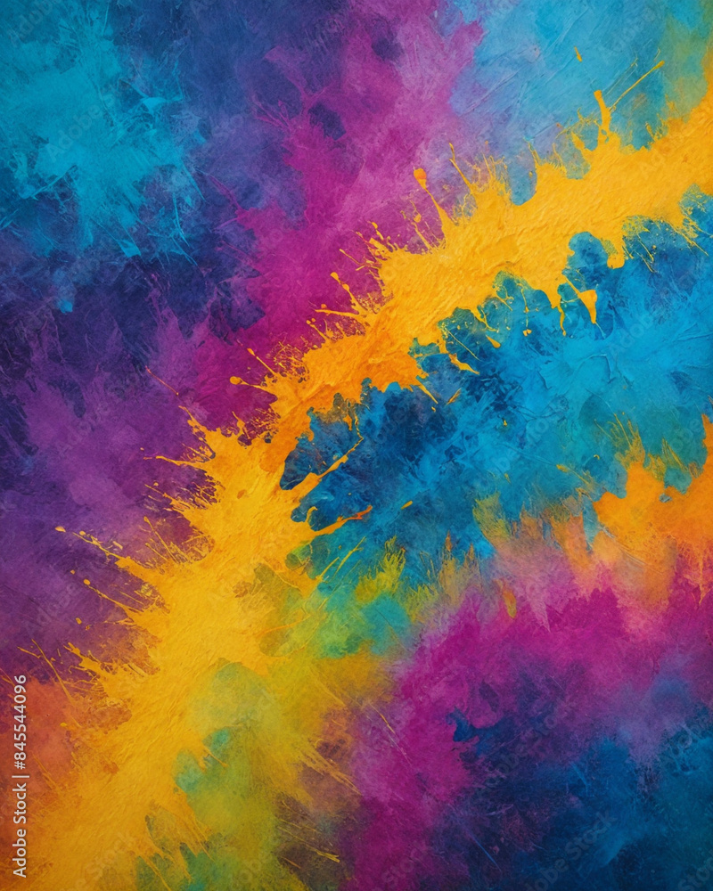 a colorful painting of a cloud of paint on a black background
a colorful painting of a cloud of paint on a black background