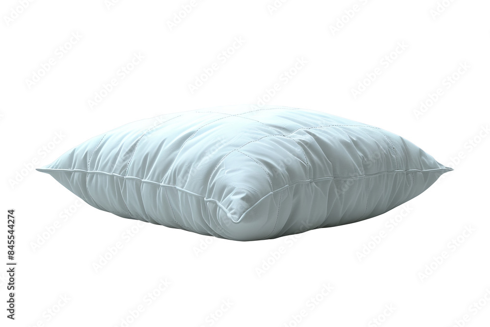 White pillow isolated on transparent background. White pillow isolated on transparent background.