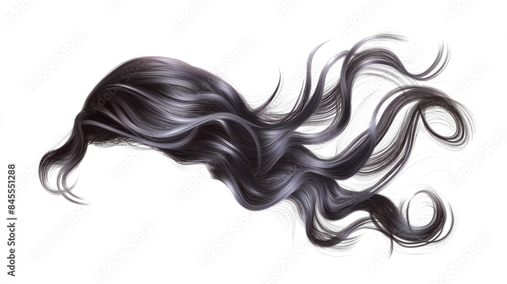 modern stylish hair wig isolated on transparent background modern stylish hair wig isolated on transparent background