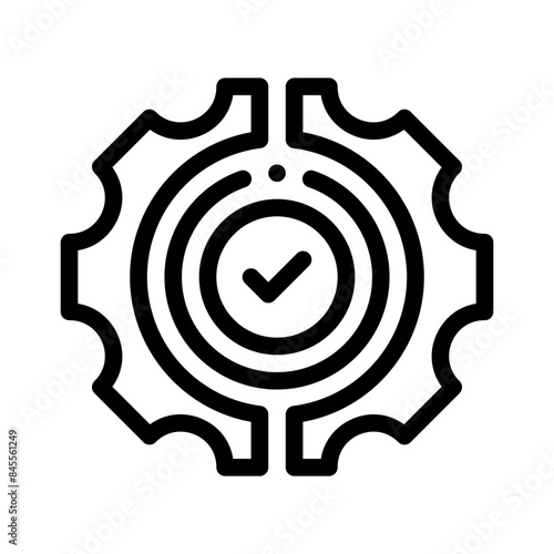 easy installation line icon