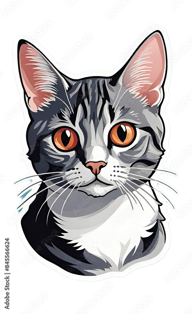 Domestic Shorthair cute little cat Domestic Shorthair cute little cat