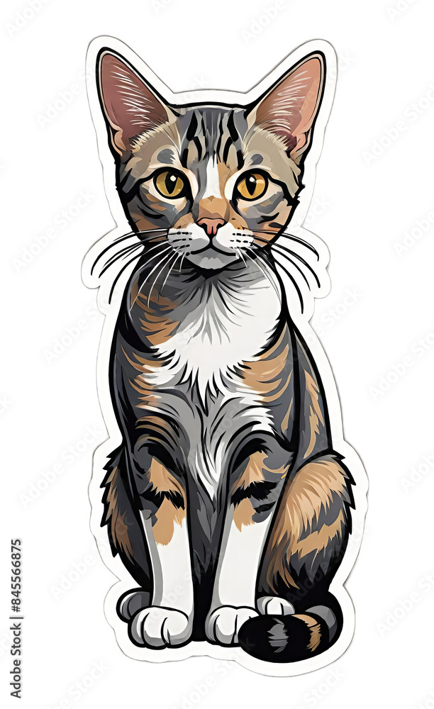 Domestic Shorthair cute little cat Domestic Shorthair cute little cat