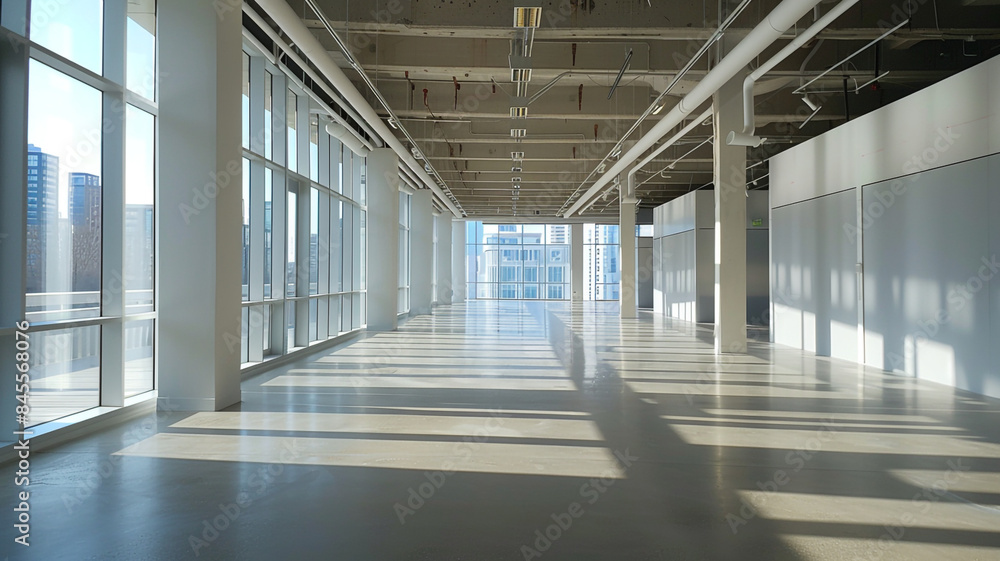 Open Gallery with Airy and Spacious Design Open Gallery with Airy and Spacious Design