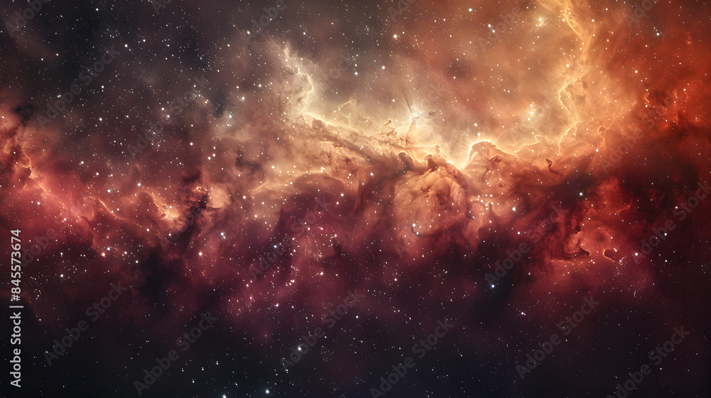 Fototapeta premium Cosmic Scene