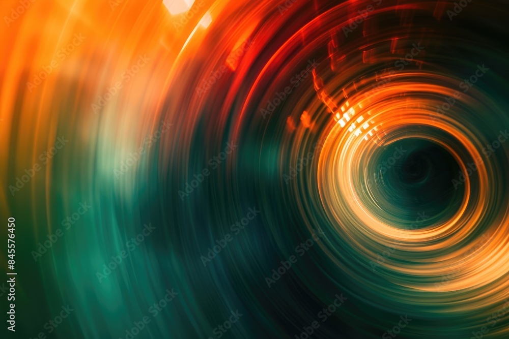 Enigmatic Zoom Burst: Ambient Gradient Trail Magic Enigmatic Zoom Burst: Ambient Gradient Trail Magic