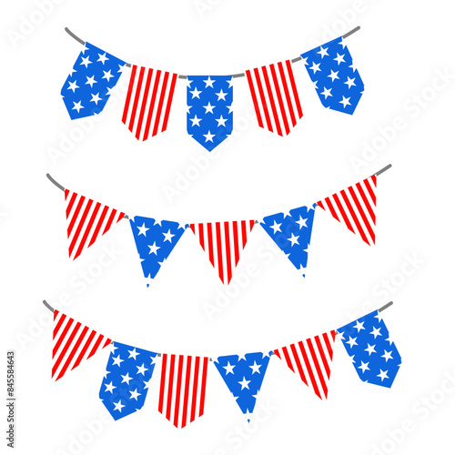 4th of july independence day bunting 