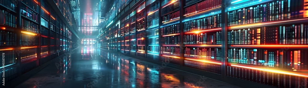 Futuristic Digital Library with Interactive Screens Accessing the World s Knowledge Futuristic Digital Library with Interactive Screens Accessing the World s Knowledge
