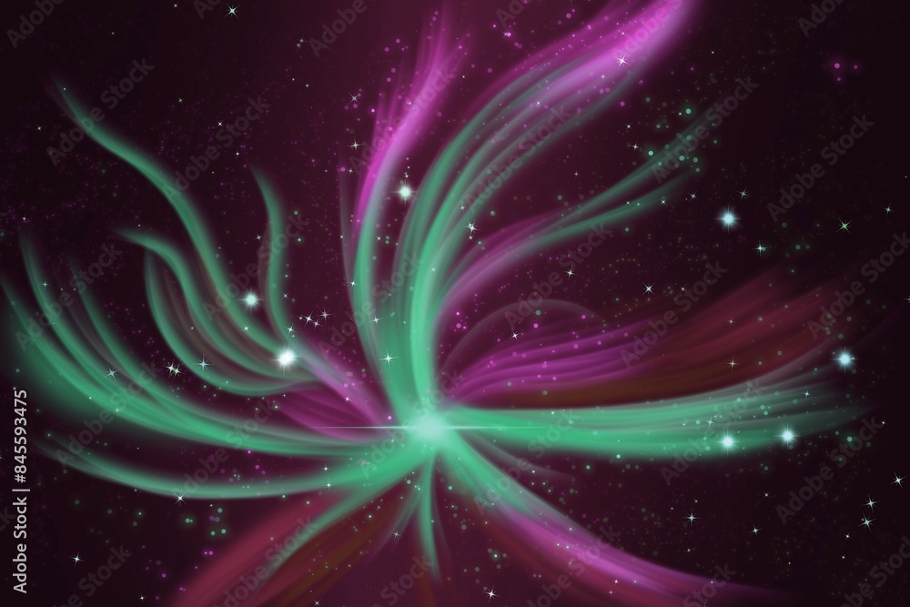 Obraz premium abstract background with stars