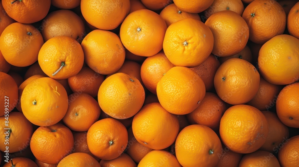 A striking image presenting a large quantity of oranges, showcasing their vibrant orange color and detailed skin texture in sharp focus. A striking image presenting a large quantity of oranges, showcasing their vibrant orange color and detailed skin texture in sharp focus.