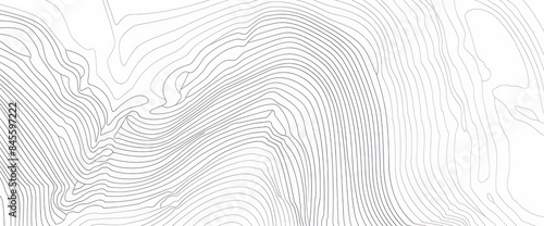 Wallpaper Mural An abstract canvas with a wavy background in the style of minimalist line art. The composition is enhanced by aggressive quilting and sharp, striped outlines. Torontodigital.ca