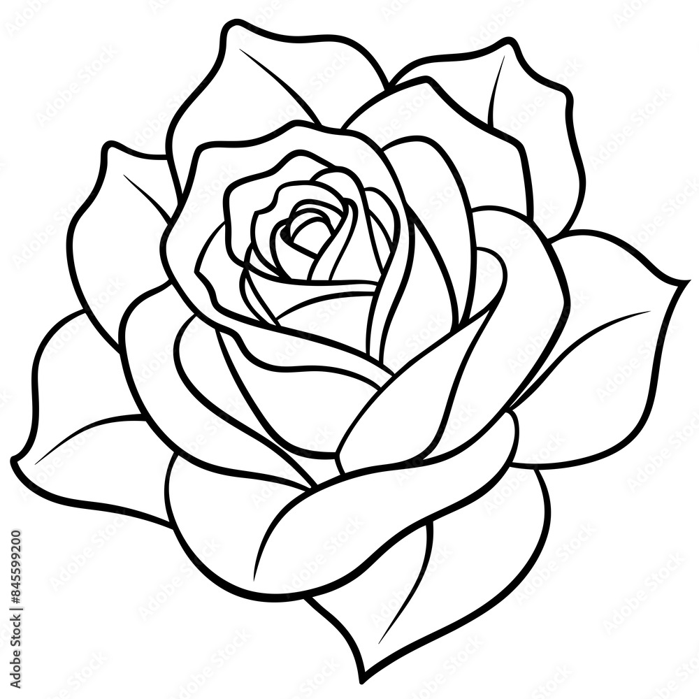 rose isolated on white rose isolated on white