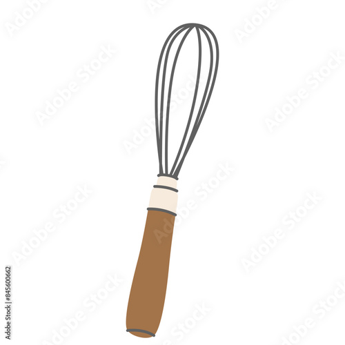 Whisk, beater, mixing tool. Manual mixer, whipper for cream whipping, beating, blending.