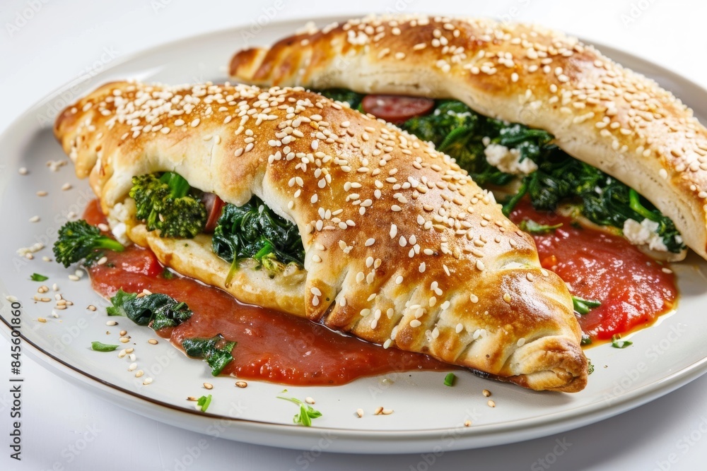 Heavenly Calzone with Ricotta and Parmesan Filling Heavenly Calzone with Ricotta and Parmesan Filling