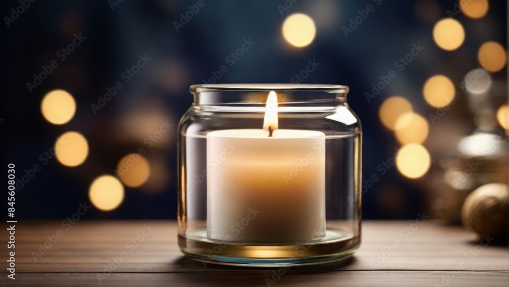 spa candle in a glass cup on a dark background. The concept of spa and wellness. Serene atmosphere for relaxation and wellness, concept for spa retreats, beauty salons, wellness centers.
spa candle in a glass cup on a dark background. The concept of spa and wellness. Serene atmosphere for relaxation and wellness, concept for spa retreats, beauty salons, wellness centers.