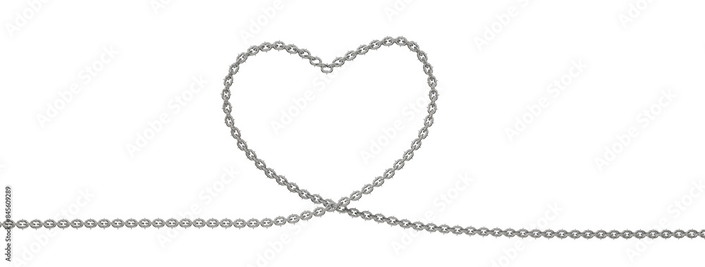 3D illustration features sharp-tipped metal chains gracefully woven into a captivating heart shape (transparent PNG). Perfect for modern art projects with a touch of romance. 3D illustration features sharp-tipped metal chains gracefully woven into a captivating heart shape (transparent PNG). Perfect for modern art projects with a touch of romance.