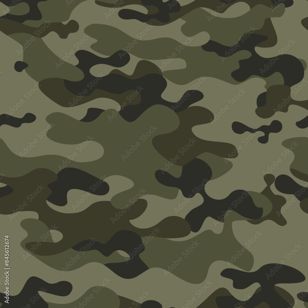 forest camouflage pattern khaki background repeat texture military vector illustration
forest camouflage pattern khaki background repeat texture military vector illustration