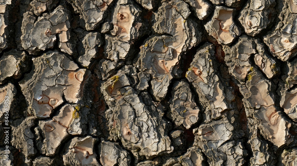 the intricate details and rugged texture of the bark on an old oak tree, highlighting the deep grooves and natural patterns perfect for background or texture use. SEAMLESS PATTERN the intricate details and rugged texture of the bark on an old oak tree, highlighting the deep grooves and natural patterns perfect for background or texture use. SEAMLESS PATTERN
