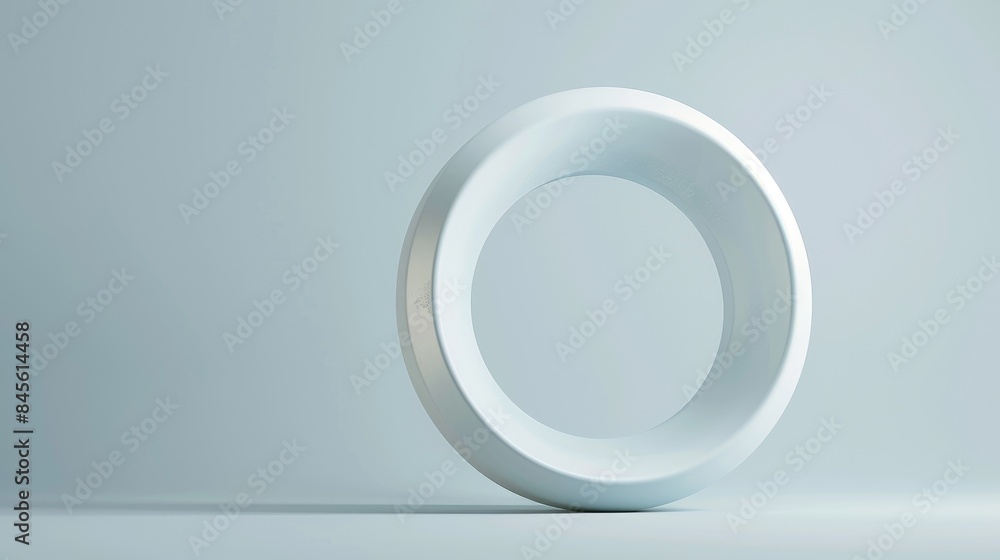 New product symbol on a blank white backdrop Three dimensional rendering New product symbol on a blank white backdrop Three dimensional rendering