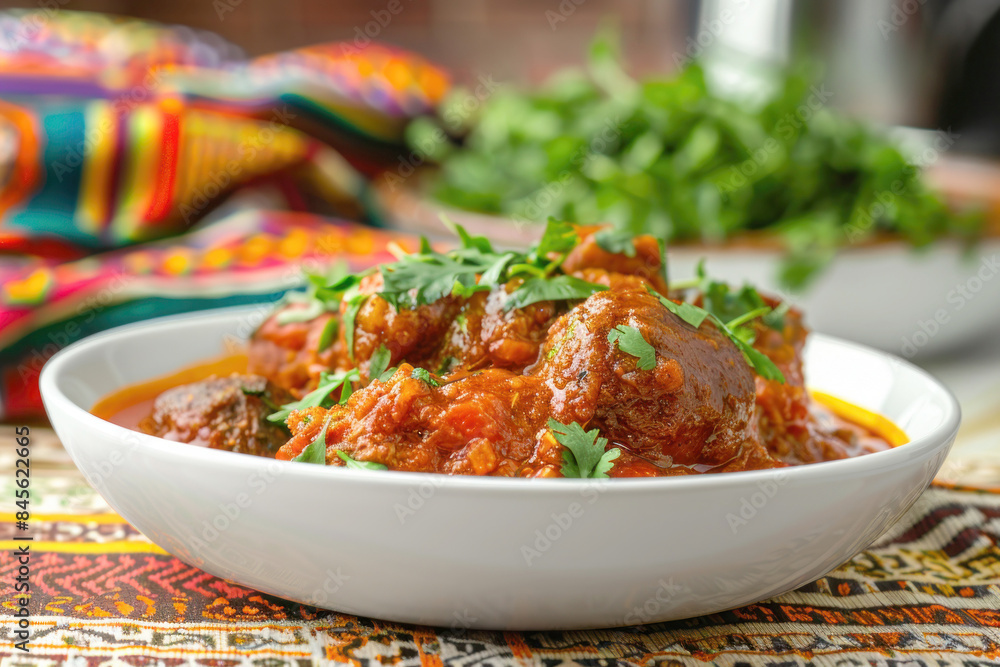Liberian Palava Sauce Stew with Fresh Herbs in Traditional Kitchen Setting Liberian Palava Sauce Stew with Fresh Herbs in Traditional Kitchen Setting