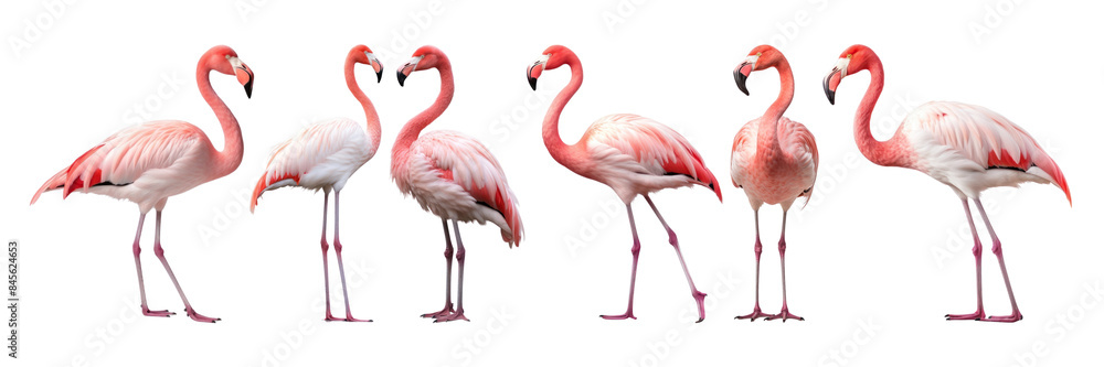 Flamingo standing png on transparent background Flamingo standing png on transparent background