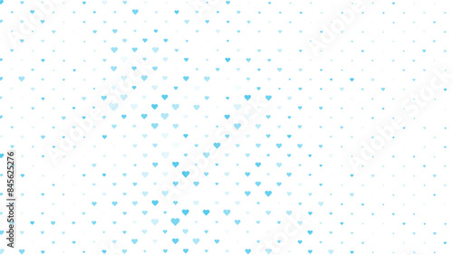 Blue Healthcare Medical Heart Symbols Pattern. Hospital Website Design Elements Background. Medical Tech Background. Vector Illustration.