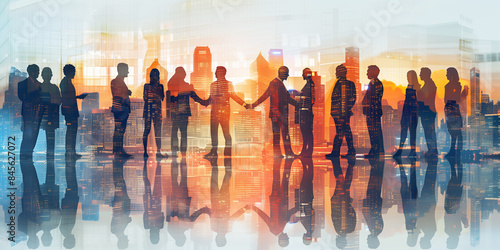 business people conference group meeting