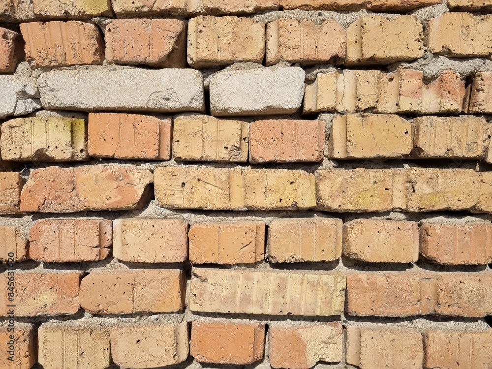 Old red brick wall Old red brick wall