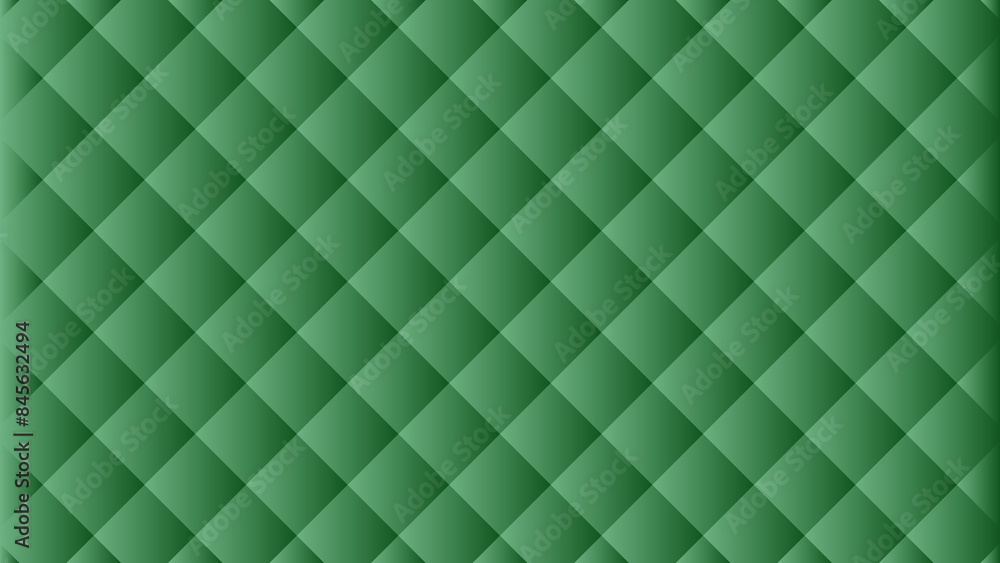 Tessellated green diamond pattern creating a 3D optical illusion for dynamic backgrounds Design. Tessellated green diamond pattern creating a 3D optical illusion for dynamic backgrounds Design.