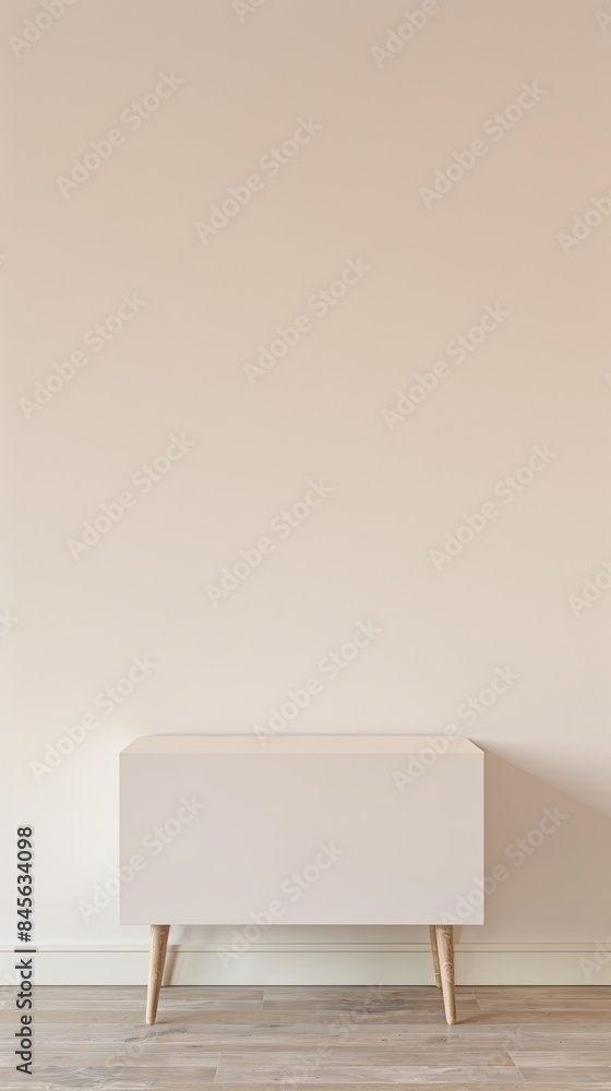 a modern sideboard cabinet with doors, positioned against a beige wall, offering a glimpse into the interior design of a contemporary living room. a modern sideboard cabinet with doors, positioned against a beige wall, offering a glimpse into the interior design of a contemporary living room.