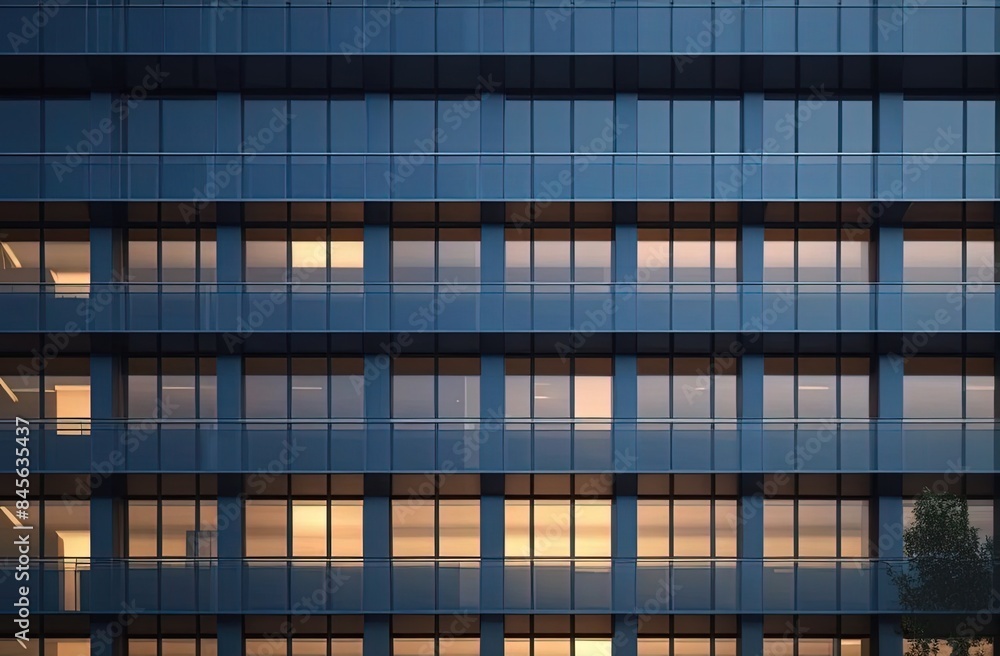 Obraz premium modern office building outside