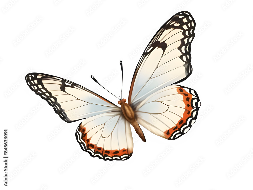 Fototapeta premium High-Quality PNG Transparent Butterfly Image for Design Projects