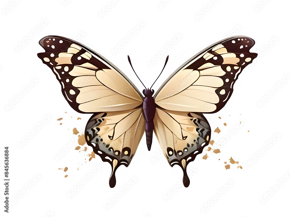 High-Quality PNG Transparent Butterfly Image for Design Projects High-Quality PNG Transparent Butterfly Image for Design Projects