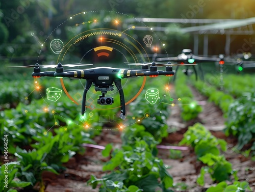 Autonomous Agricultural Drones and Sensors Enhancing Smart Farming Practices